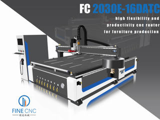 FC2030E-16D ATC CNC Router